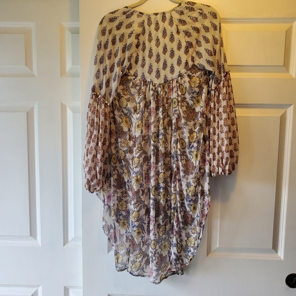 FREE PEOPLE SHEER TOP - Picture 4 of 11